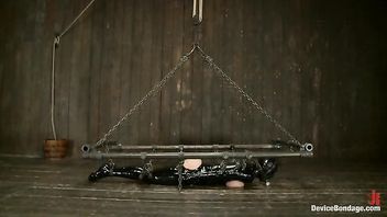 Darling is put through the roughest BDSM and lezdom she's ever endured